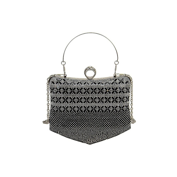Olkalaukut Evening Clutch MUSTA 2 2 black 2-2