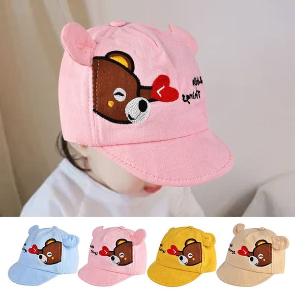 Baby Baseball Cap Solhat PINK Pink