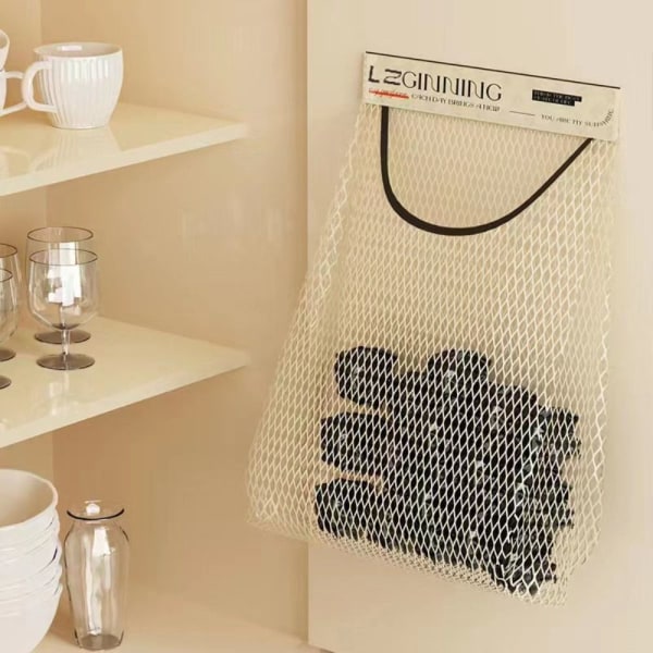 Net Opbevaringspose Mesh Bag GRØN Green