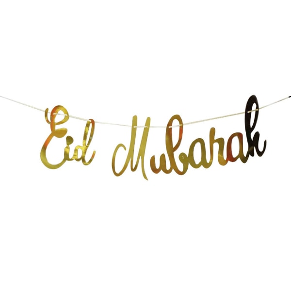 Eid Mubarak-banderoll, Hängande Dekorationer för Eid, 4 4