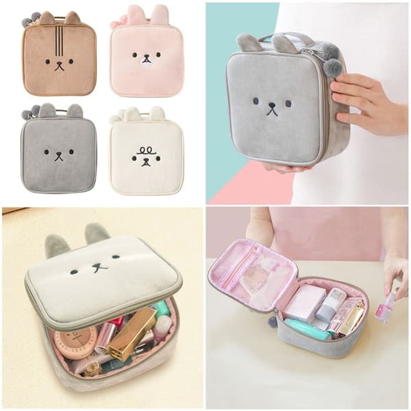 Kosmetiktasker Makeuptaske HVID white