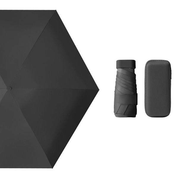 Parasol Paraply SORT black