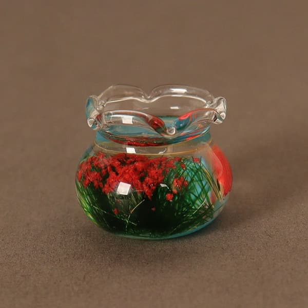 1/12 Akvarium Dockhus Miniatyr Glas 2 2 2