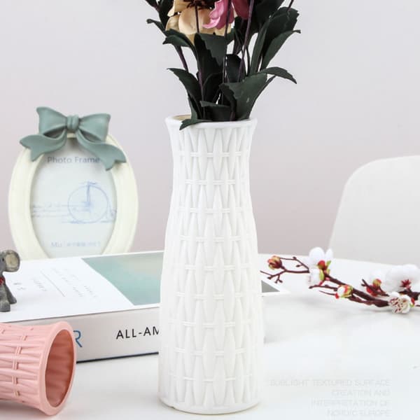 Blomstervase Blomsterpotte HVIT White