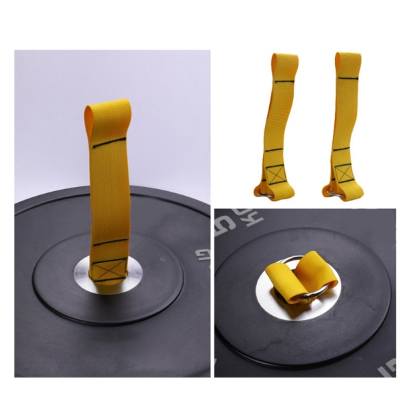 Dumbbell Load Bearing Bælte Loading Pin SORT Black