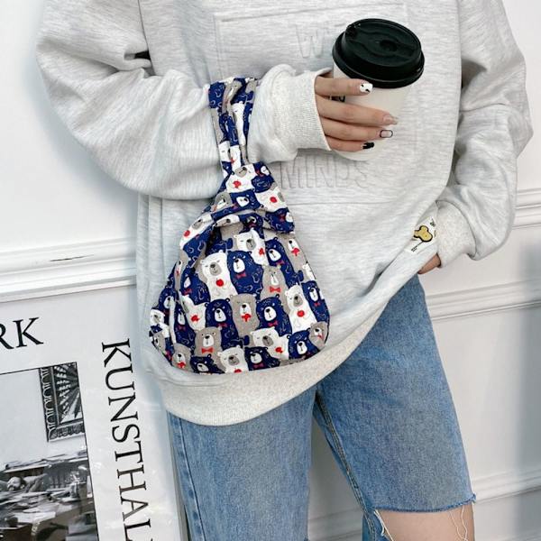 Knot Wrist Bag Mini Handbag A A A