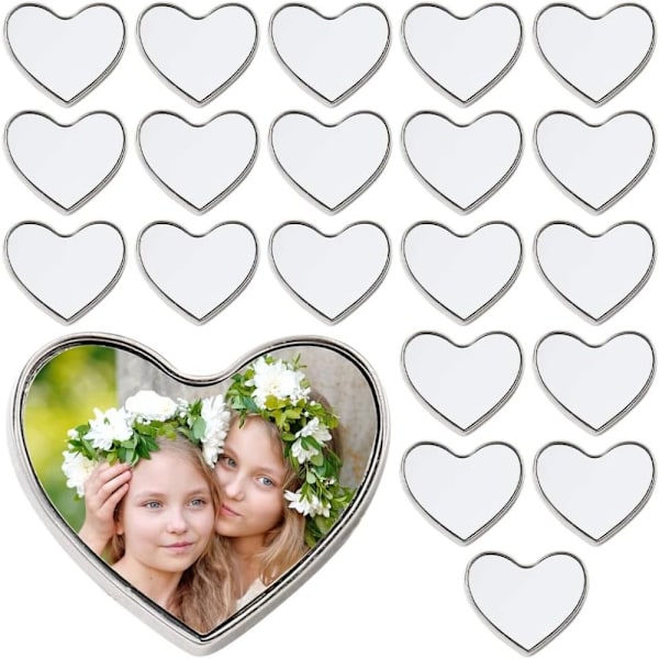 Sublimointityhjät nastat Tee-se-itse Button Badge Kit Sublimation Heat