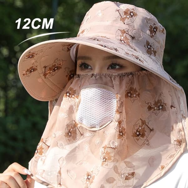 Solhatt Strand Bøttehatt BEIGE beige