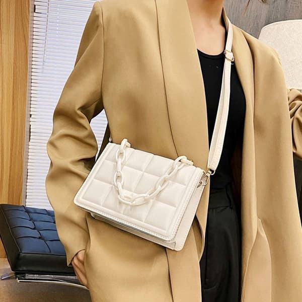 Crossbodyväska Handväskor VIT white