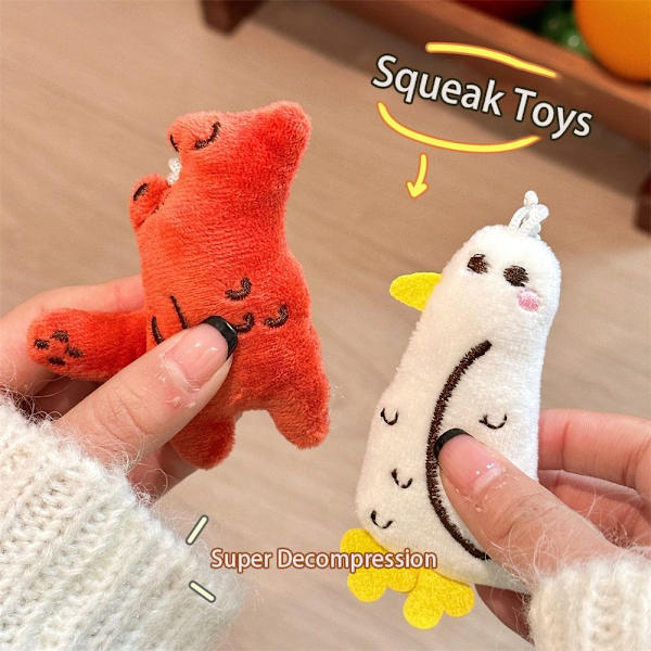 Mini Doll Pendant Animal Keychain C C C