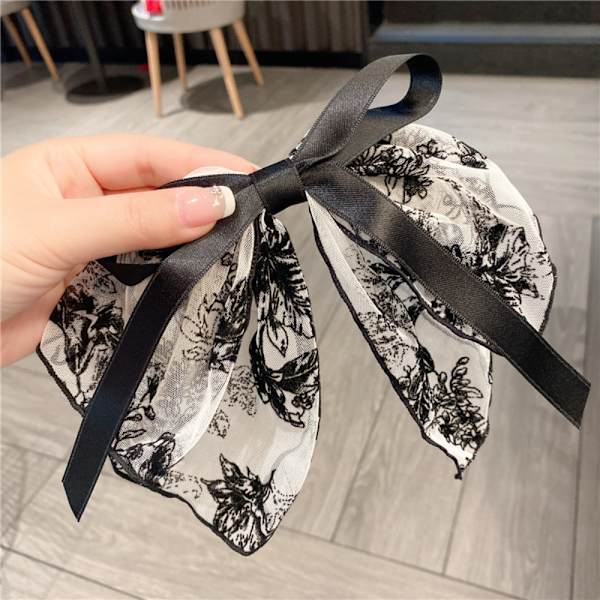 Rosett hårklämma hårnål 5 5 5