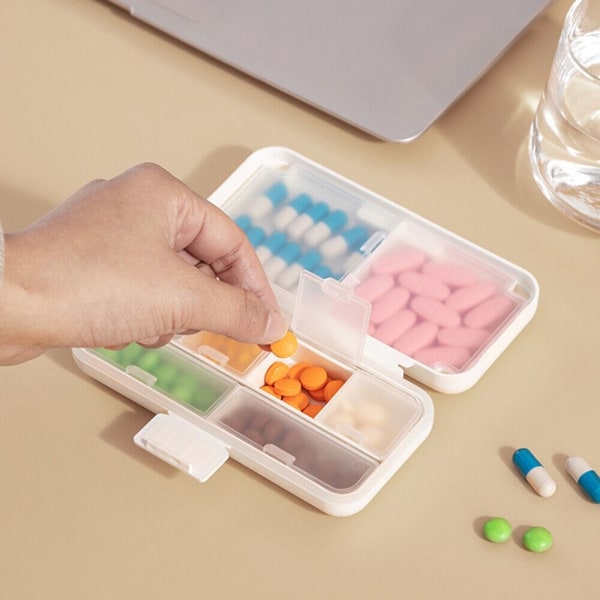 Pill Organizer Pille Opbevaringsboks LSTYLE1 STYLE1 Lstyle1