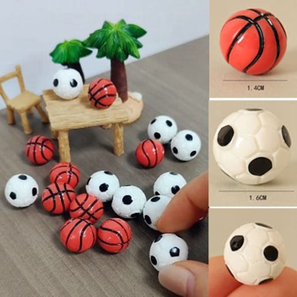 DollHouse Simulation Basket Mini Fotboll FOTBOLL FOTBOLL Football