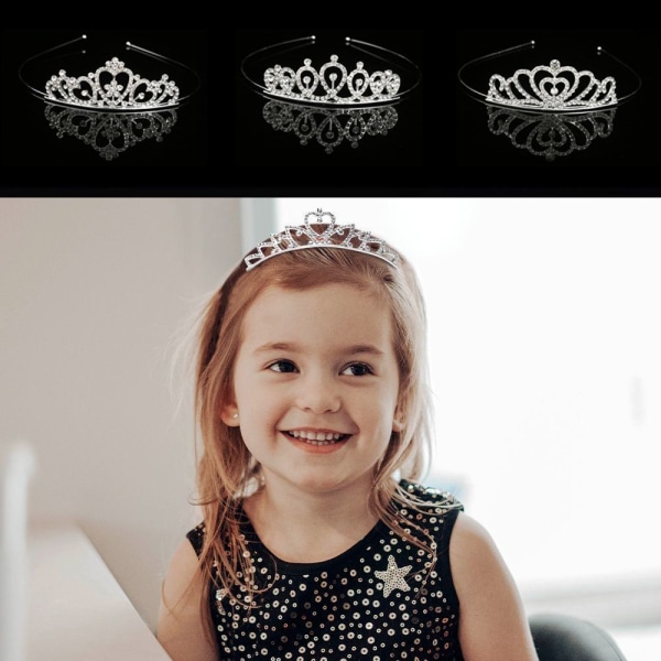 Crystal Wedding Tiaras Queen Princess Crown F F F