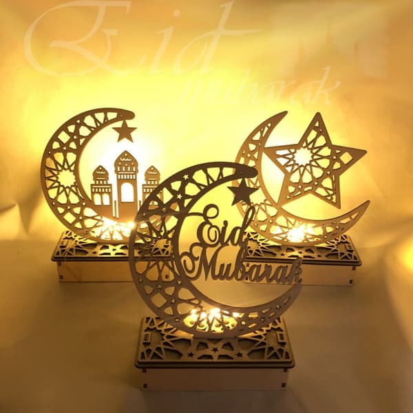 Eid Mubarak Pynt Ramadan Dekoration D D