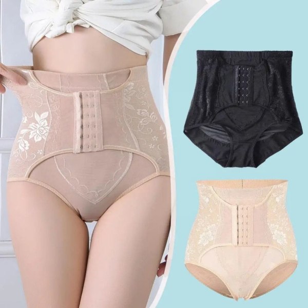 Shaping Hip-Lifting Bukser Mave-Shrinking Trusse BEIGE XL beige XL