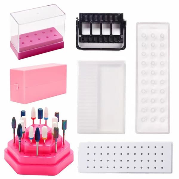 Negleborholder Negleslibebits Etui 5 5 5