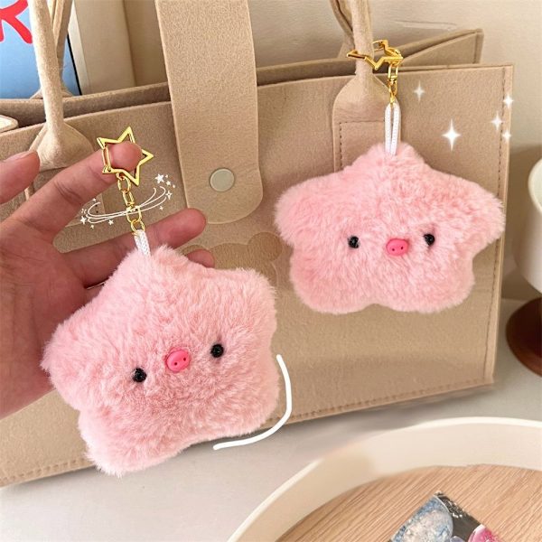 Star Pig nøkkelring plysj nøkkelring dukkeanheng