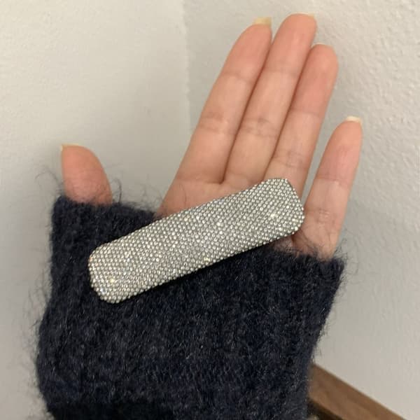 Hårnål Side Clip HVID White