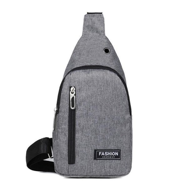 Crossbody Sling Bag Crossbody Skulderveske GRÅ Grey