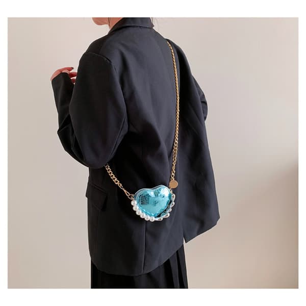 Crossbody tasker skuldertaske BLÅ blue