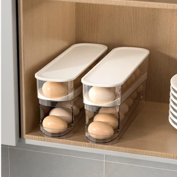 Egg Oppbevaringsboks Eggholder Egg Oppbevaringsstativ