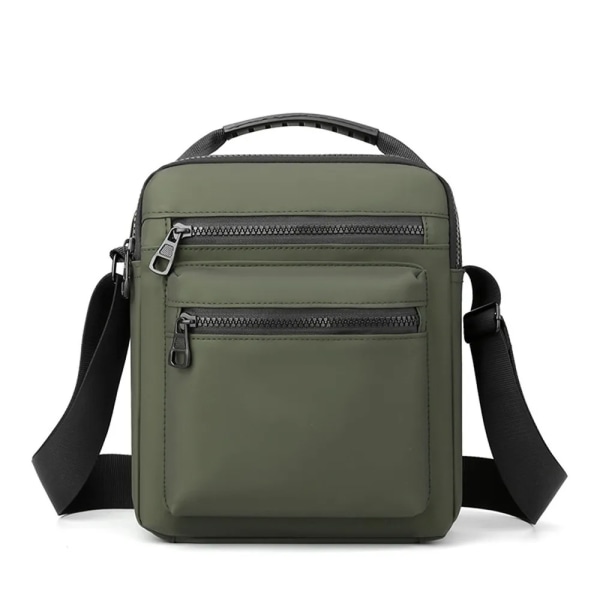 Ny trendy herre skuldertaske Mode afslappet sportstaske LIGHT light grey