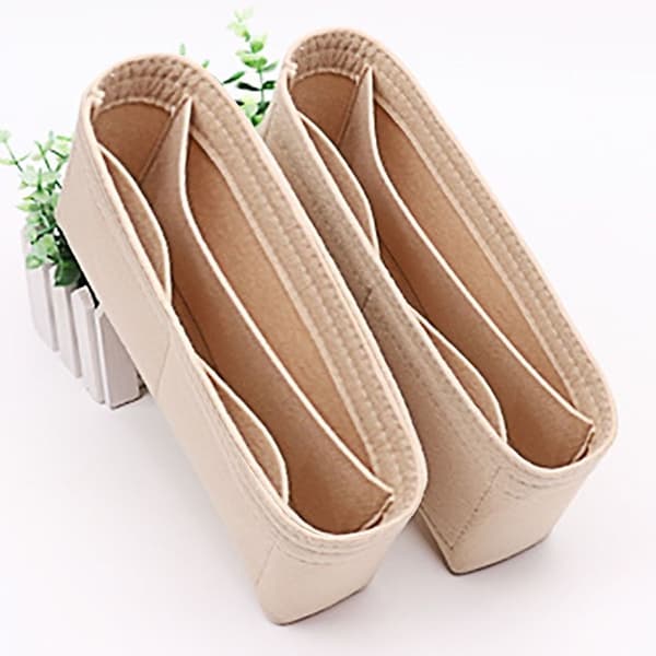 Filtinsats Väska Handväska Foder BEIGE L Beige L