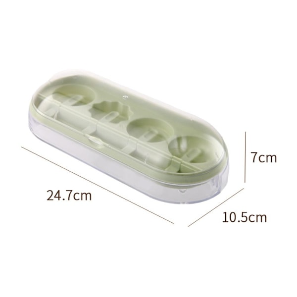 Ice Cube Form Popsicle Form GRØN POPSICLE MODE POPSICLE Form green Popsicle Mold-Popsicle Mold