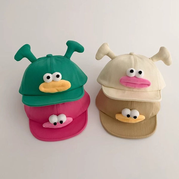 Klovn Duck Tunge Hat Børn Baseball Caps LILLA purple