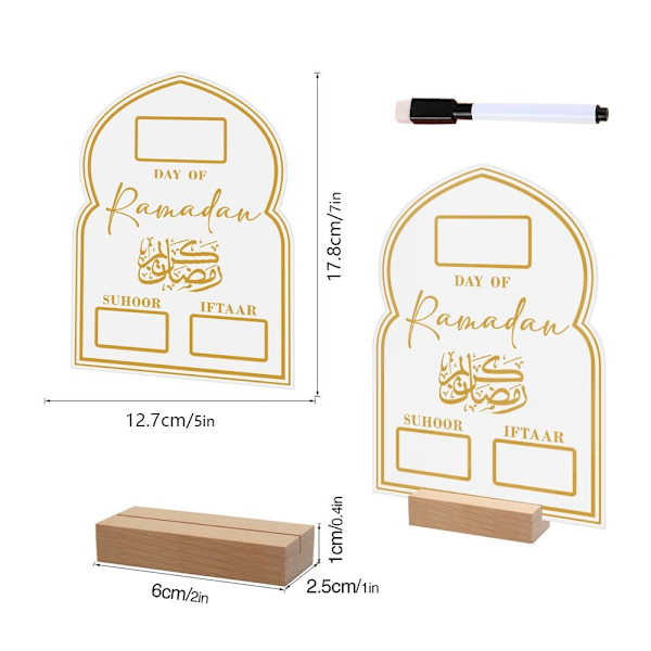 Ramadan-kalenteritaulun lähtölaskentakalenteri 216A 216A 216A