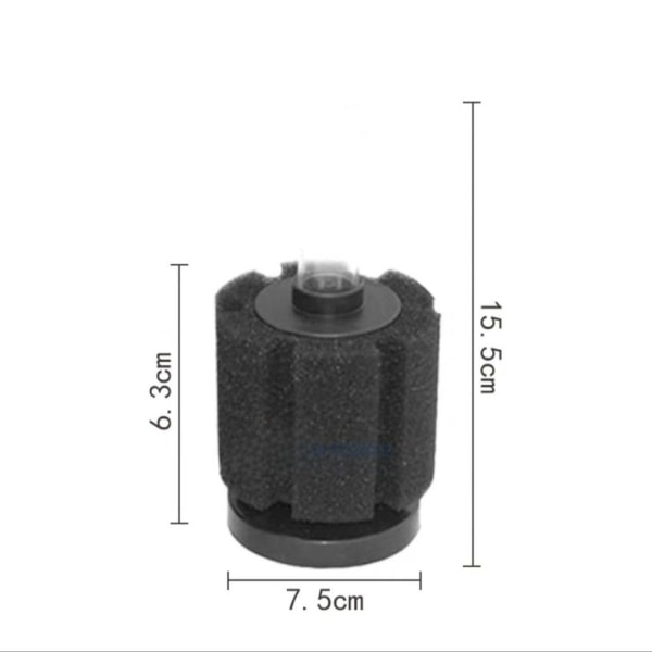 Ilmakäyttöinen sienisuodatin Kalasäiliön ilmapumpun suodatin 02 02 02