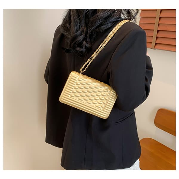 Skulderveske Messengerbag GULL Gold