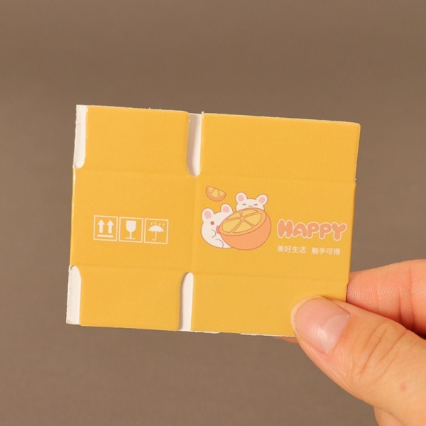5 stk kartong ekspressboks Miniatyr ekspressboks 3 3 3