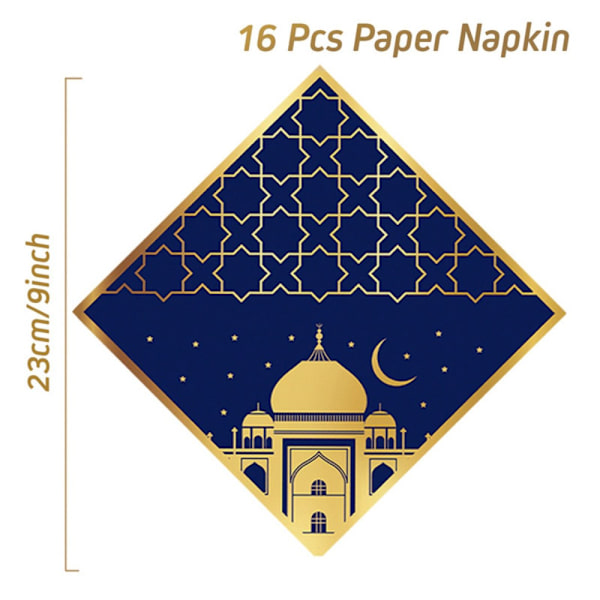 Eid-paperilautasarjoja - kupit, lautaset ja servietit 1 1