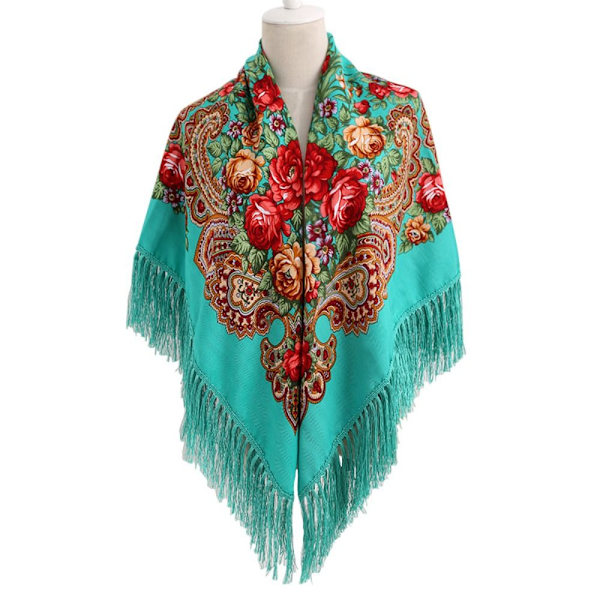 Fringed Square Scarves Resesjal 3 3 3