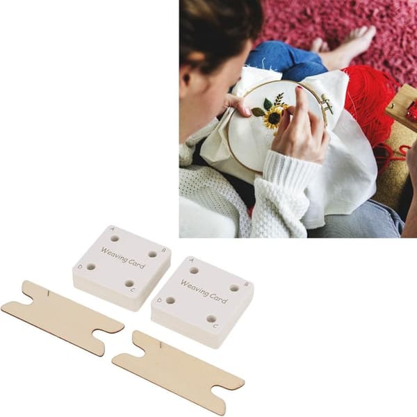 Vävningskort Tablet Vävningskort Robust Flexibelt Säkert Papper