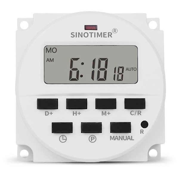 Tidströmbrytare Tidreläkontroll 220V TIMER 220V TIMER 220V Timer