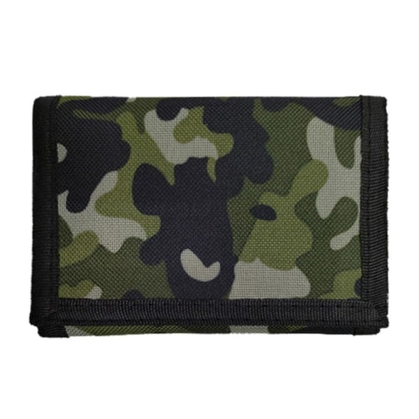 Camouflage Slim Wallet reisemyntveske ARMY GREEN army green
