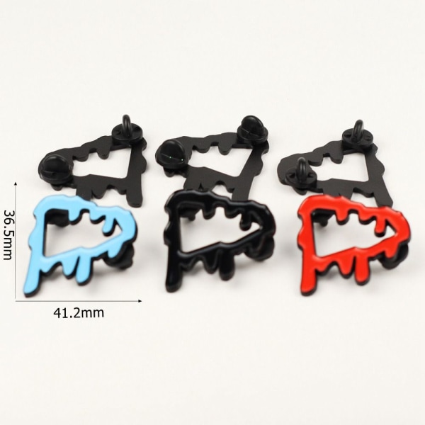 Emaljestift Metal Hat Pin Emblem 3 3 3