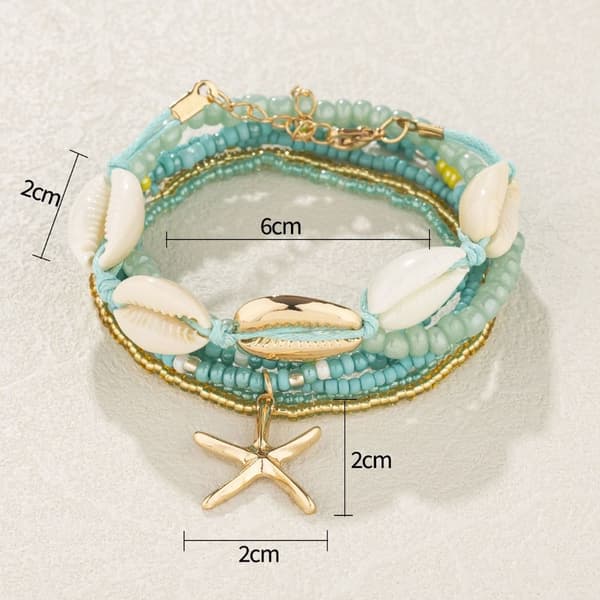 Armbåndsett Perlearmbånd 5 5 5