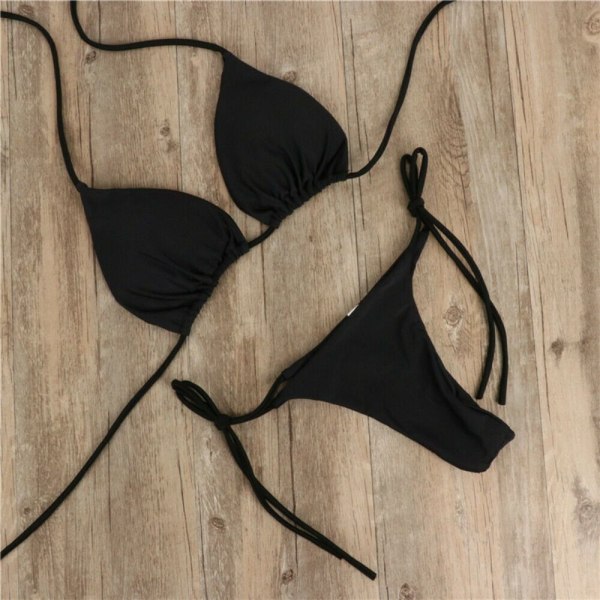 Badkläder Set SVART Black