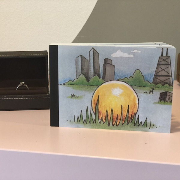 Skjul Ring Flipbook Håndvendt Bog Flip Book Kit A A A