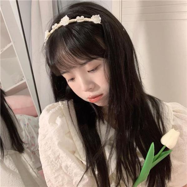 Hårbøjle med perler B B B