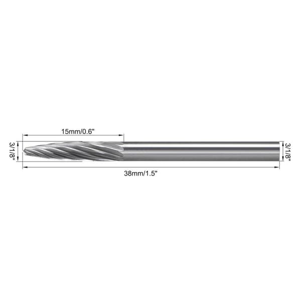 Roterende filer Wolfram 2 STK 2 STK 2pcs
