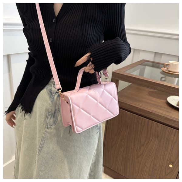 Skuldertaske Messenger Taske SORT Black