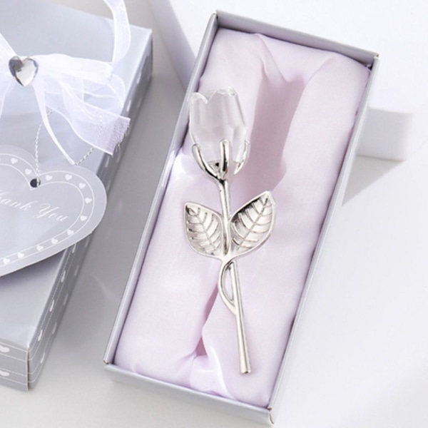 Kristallros Ornament Heminredning Ornament E E E