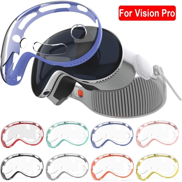 VR Headset Skyddsfodral AR Glasögon Skydd SVART Black