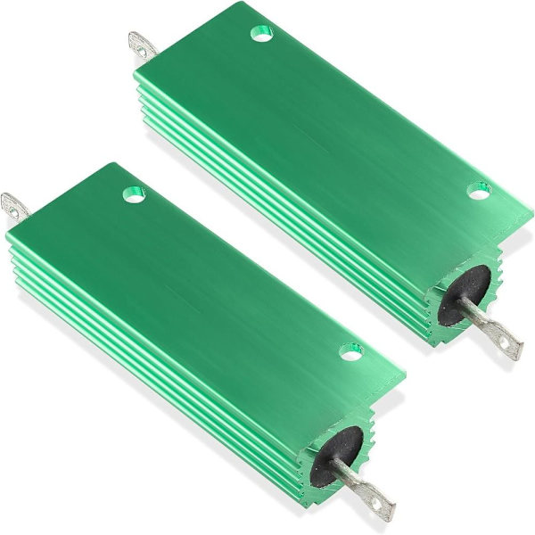 Aluminiumsmodstand 100W 8 Ohm 2STK 2STK 2pcs