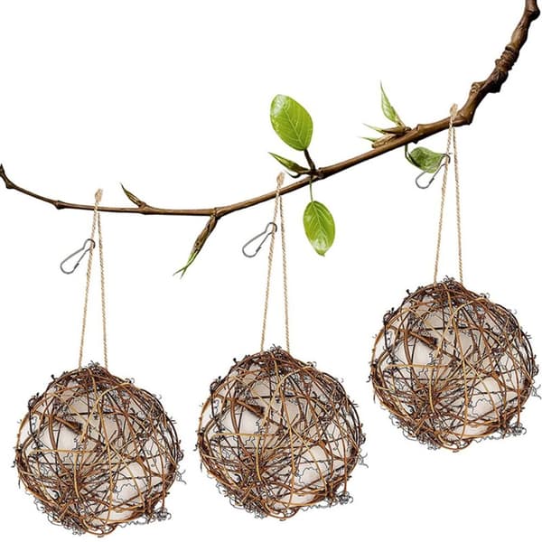 Fuglereder Materiale Bolde Rattan Bold Legetøj 10CM 10CM 10cm